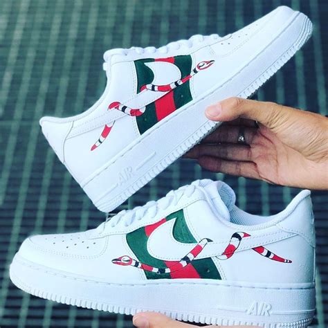 nike air force 1 x gucci snake|air force 1 low Gucci color.